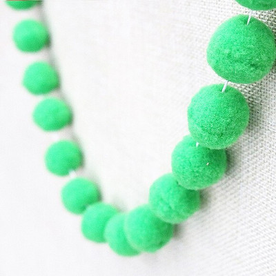 Πολύχρωμη μπάλα από τσόχα Παιδικά κορίτσια Διακόσμηση δωματίου γάμου Χριστουγεννιάτικο πάρτι γενεθλίων Κρεμαστό στολίδι τοίχου για παιδιά DIY Παιχνίδια Προμήθειες