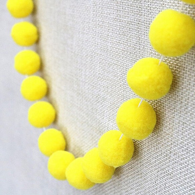 Πολύχρωμη μπάλα από τσόχα Παιδικά κορίτσια Διακόσμηση δωματίου γάμου Χριστουγεννιάτικο πάρτι γενεθλίων Κρεμαστό στολίδι τοίχου για παιδιά DIY Παιχνίδια Προμήθειες