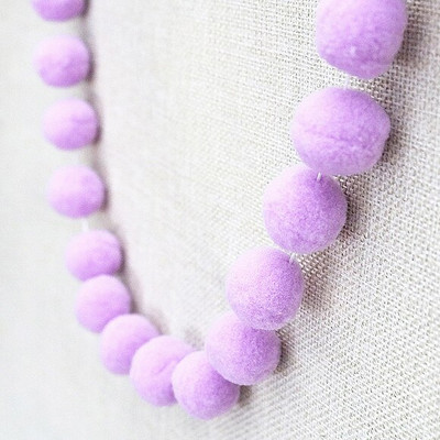 Πολύχρωμη μπάλα από τσόχα Παιδικά κορίτσια Διακόσμηση δωματίου γάμου Χριστουγεννιάτικο πάρτι γενεθλίων Κρεμαστό στολίδι τοίχου για παιδιά DIY Παιχνίδια Προμήθειες