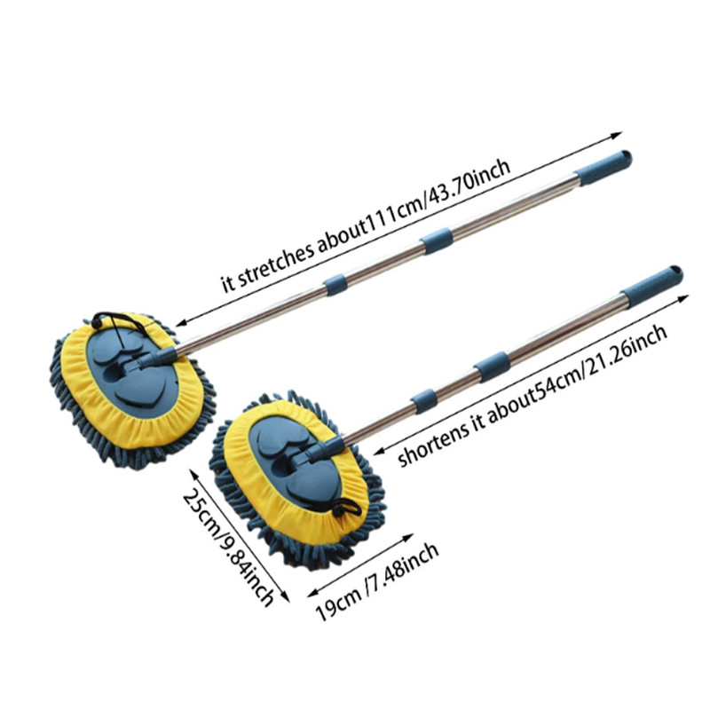 Köögi imav mop Vastupidav väike põrandatolm Push Tool Absorbent Klaas Puhas Ultrapeen kiudpõrand Kodumajapidamises kasutatavad puhastusvahendid