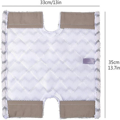 1 buc. Tampoane de curățare pentru cap de mop cu abur de schimb pentru mașina de mop cu abur de rechin S3973d S6002 S5003d S6001 Reumplere pentru cap de mop de schimb