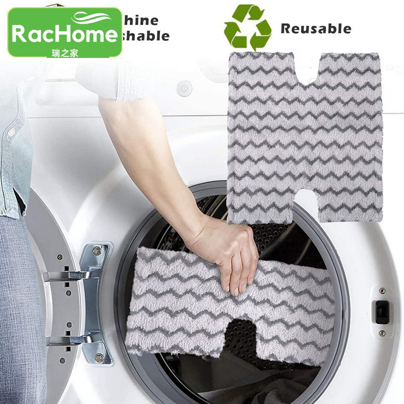 1 buc. Tampoane de curățare pentru cap de mop cu abur de schimb pentru mașina de mop cu abur de rechin S3973d S6002 S5003d S6001 Reumplere pentru cap de mop de schimb