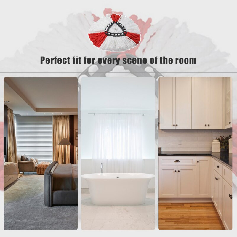 3 tk Magic Mop Clean täitepea Vileda Floorcloth Ultramax majapidamises kasutatavate puhastusvahendite jaoks Lihtne väänata turbotarvikud