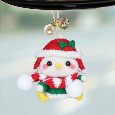 Nonvor Wool Felt Doll Kit Needle Felting Kit Christmas DIY Animal Panda Pig Rabbit Duck Keychain Πακέτο δώρου για αρχάριους