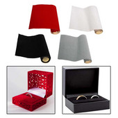 Aksominis audinys, lipnus nugaros lipnus lakštas, lipnus aksominis audinys papuošalų dėžutei, stalčiui, tekstilinės užuolaidos, sofa