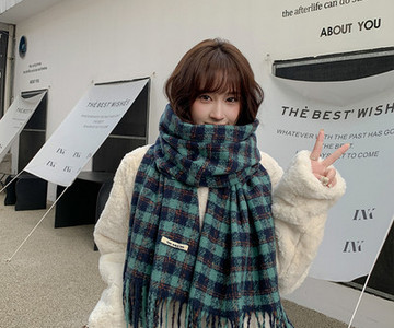 Casual καρό κασκόλ