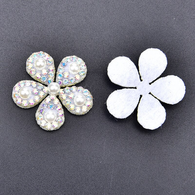 10 tk/partii vildist tikandid akrüülist kivist pärlitest lilletäht, südamekrooni plaastrid pruudiaplikatsioonid rõiva kaunistamiseks