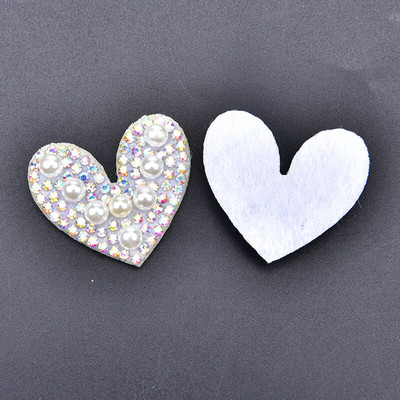 10 tk/partii vildist tikandid akrüülist kivist pärlitest lilletäht, südamekrooni plaastrid pruudiaplikatsioonid rõiva kaunistamiseks