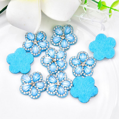 10 tk/partii vildist tikandid akrüülist kivist pärlitest lilletäht, südamekrooni plaastrid pruudiaplikatsioonid rõiva kaunistamiseks