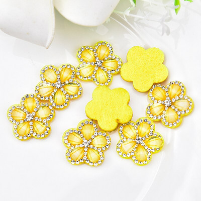 10 tk/partii vildist tikandid akrüülist kivist pärlitest lilletäht, südamekrooni plaastrid pruudiaplikatsioonid rõiva kaunistamiseks