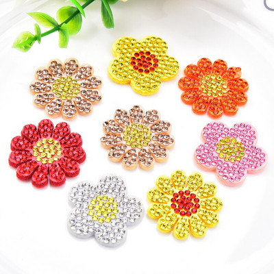 10 tk/partii vildist tikandid akrüülist kivist pärlitest lilletäht, südamekrooni plaastrid pruudiaplikatsioonid rõiva kaunistamiseks