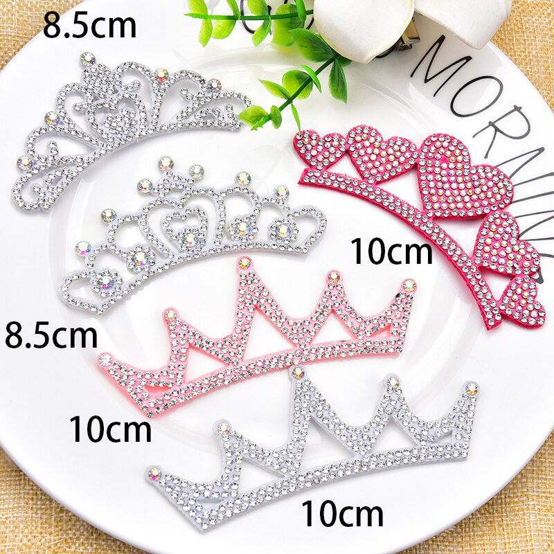 10 tk/partii vildist tikandid akrüülist kivist pärlitest lilletäht, südamekrooni plaastrid pruudiaplikatsioonid rõiva kaunistamiseks