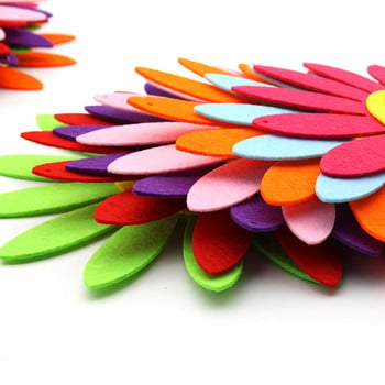 18cm Beauty Color Sun Flower Felt Υλικό DIY Διακόσμηση Παιδικό Δωμάτιο για Παιδιά Σπίτι Cute Decoration Craft Jewelry 2018