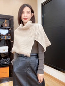 Talvine kootud polosall naistele