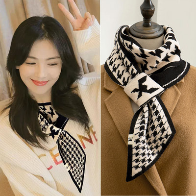 Eșarfă de iarnă model nou cu logo pentru femei