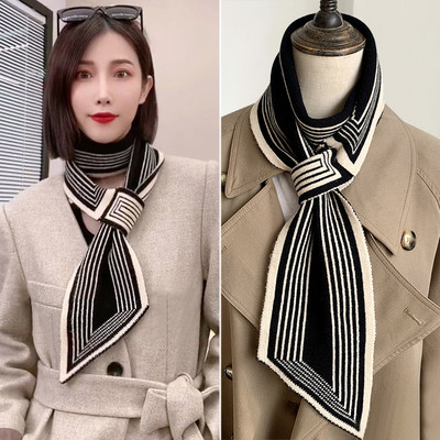 Eșarfă de iarnă model nou cu logo pentru femei