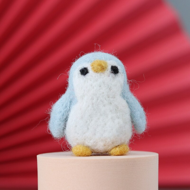 Άγιος Βασίλης Felt Wool Felting Diy Poke Fun Χειροποίητη Κούκλα Ζευγάρι Υλικό Πακέτο Δώρο τσόχα Διακόσμηση Κοσμήματα Χριστουγεννιάτικα Διακοσμητικά