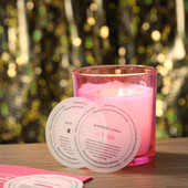 20 vnt spausdintų žvakių dangteliai nuo dulkių Apsaugos nuo lašų popierinis dangtelis permatomas vienkartinis, skirtas rankdarbiams žvakėms gaminti.