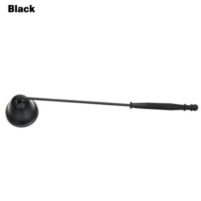 1 vnt ilgos rankenos varpelio formos nerūdijančio plieno žvakės Wick Bell Saugiai žvakių kvapą mažinantis liepsnos įrankis Namų gesinimo įrankiai