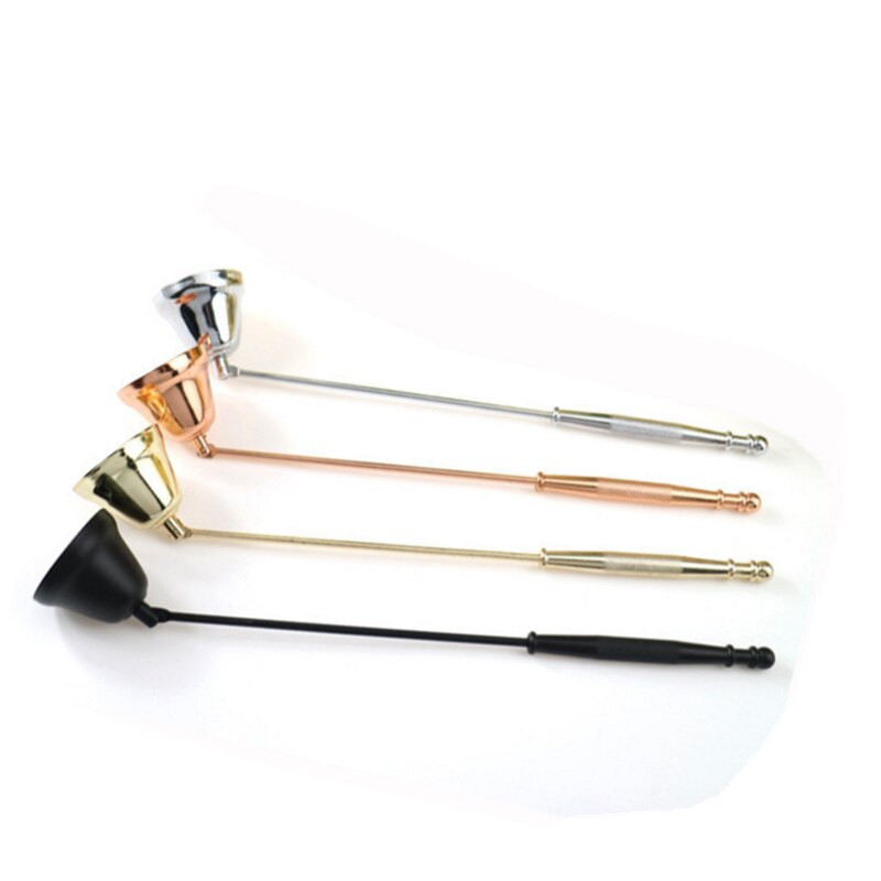 Bedūmių žvakių dagčio varpelio uostuvas namų rankų nuėmimo įrankių rinkinys Žvakių priedai Žvakių laikikliai gesintuvo priedai