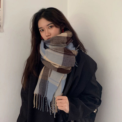 Minkštas ir šiltas rudens-žiemos moteriškas šalikas