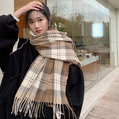 Minkštas ir šiltas rudens-žiemos moteriškas šalikas