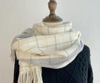 Casual γυναικείο χειμωνιάτικο κασκόλ σε διάφορα χρώματα