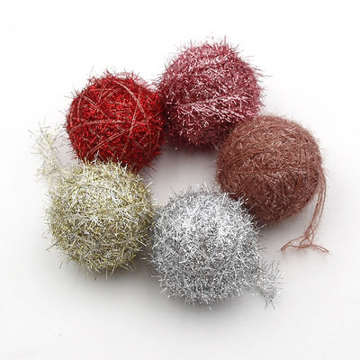 5 бр. 5 см плюшени топки Направи си сам детски играчки Сватбен декор Висяща топка Шиене на занаятчийски принадлежности Подаръци