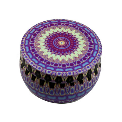 4 Τμ/Παρτίδα Vintage Κερί Βάζο με Καπάκι 6x4cm Χειροποίητα Κεριά DIY Making Container Mini Tins Μεταλλική αποθήκευση Μικρό κουτί δώρου