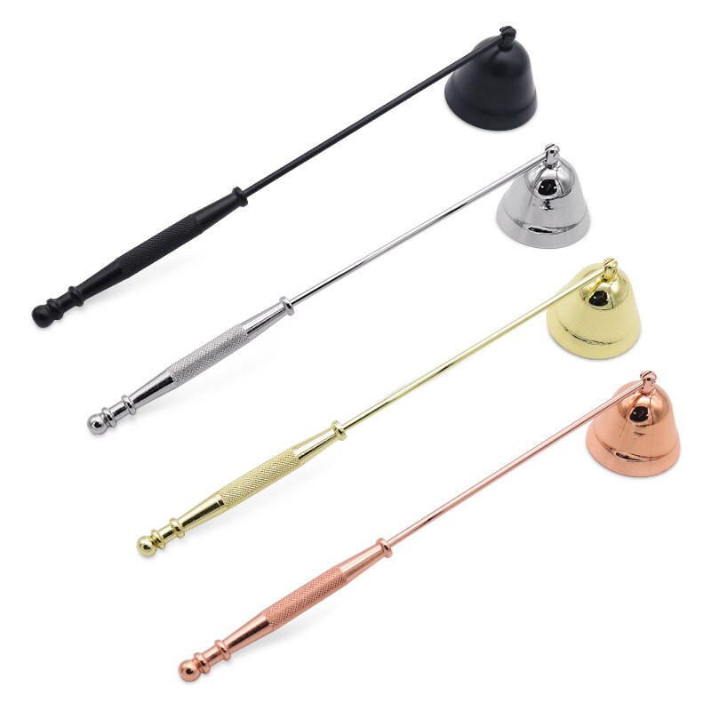 Roostevabast terasest küünlakella küünla summuti kaane küünlahoidja Candlewick kate küünla katte küünla küünla tööriist