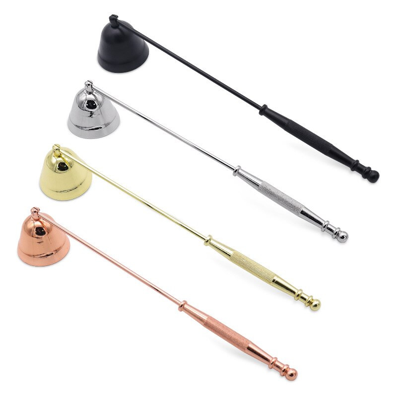 Roostevabast terasest küünlakella küünla summuti kaane küünlahoidja Candlewick kate küünla katte küünla küünla tööriist