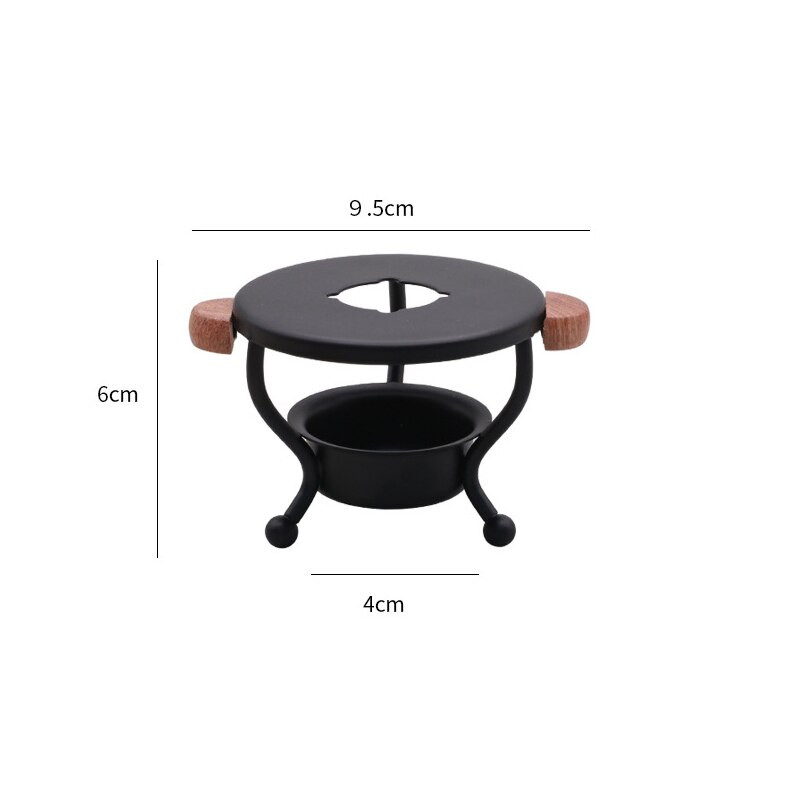 Ρετρό στεγανοποιητικό κερί φούρνου κερί θερμότερο ραβδιά κεριού σόμπας Κόλλα τήξης φούρνου κερί Θήκη κουταλιού Θερμαντική κατσαρόλα DIY Wax Stamp Craft