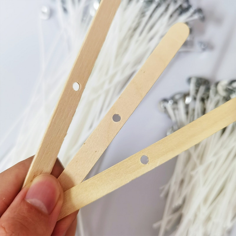 103tk vahatatud puuvillane küünlatahtide komplekt koos alusega Originaalsed suitsuvabad küünlatahtid Sojaõli vahasüdamik, kootud küünalde valmistamise tarvikud