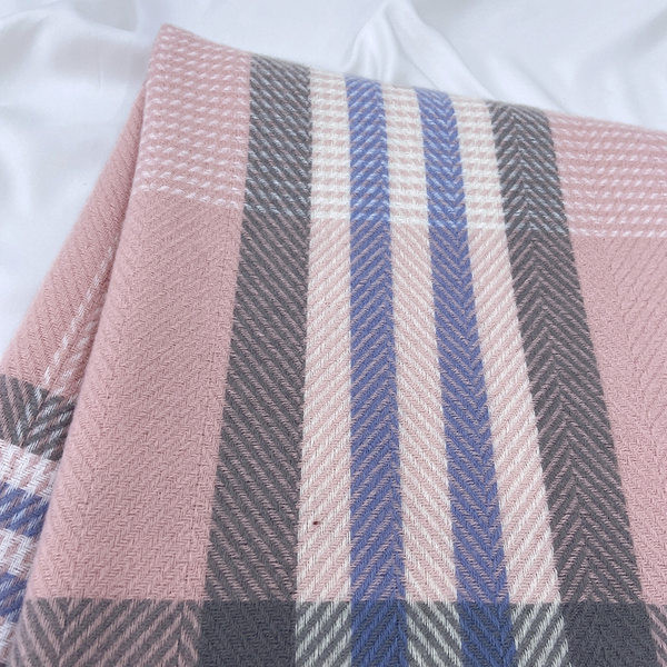 Eșarfă casual de toamnă iarnă în carouri pentru femei