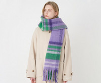 Νέο μοντέλο γυναικείο κασκόλ  με κρόσσια