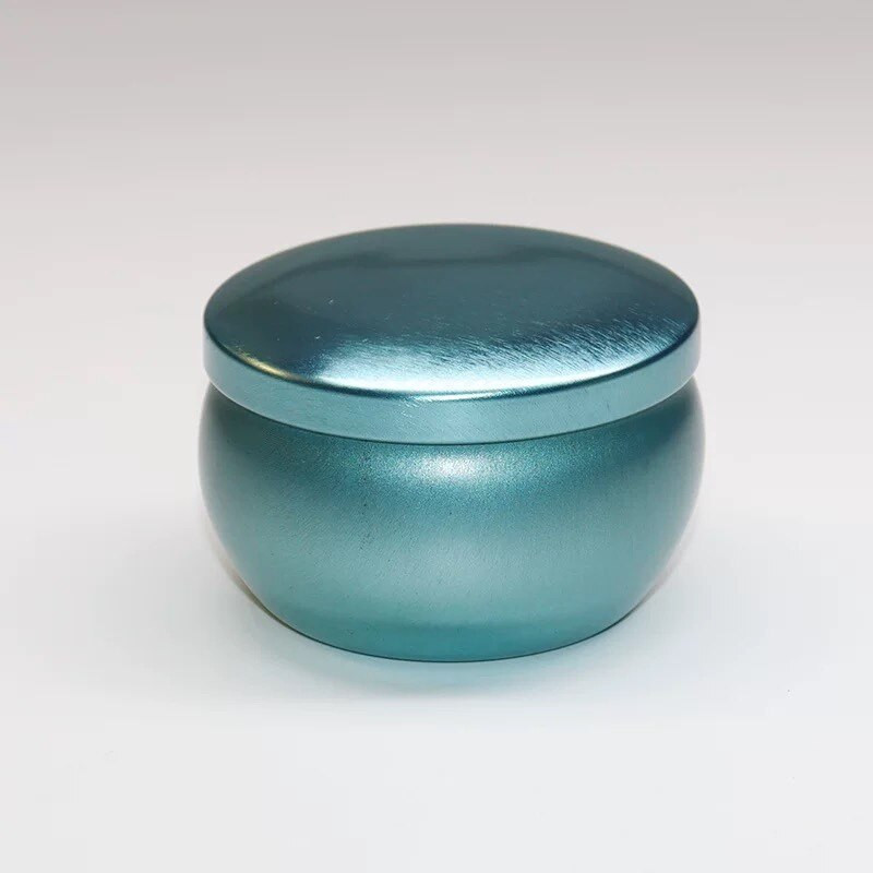 4 τεμάχια/Παρτίδα Στερεά Αρωματοθεραπεία Αεροστεγές Βάζο Μεταλλικό Βάζο Κεριών με Καπάκι 2.2OZ Χειροποίητα Κεριά Δοχείο Κατασκευής