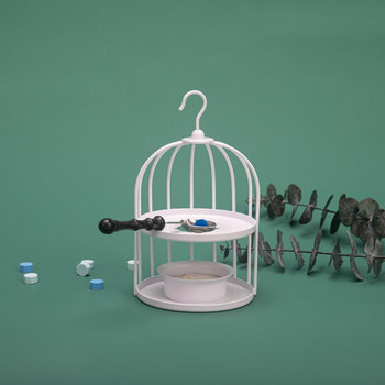 2021 Ретро клетка за птици Форма за запечатване на восък Пещ от неръждаема стомана против ръжда Писмо Ръчно изработени запечатване от восък Печка Инструменти за правене на карти