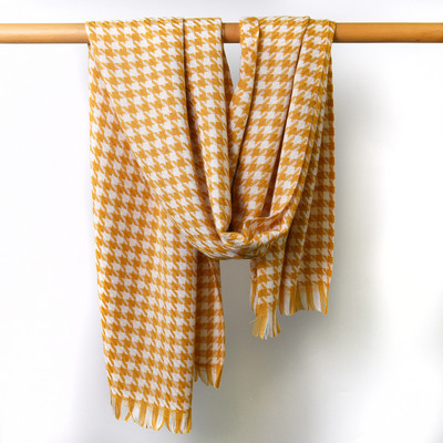 Νέο μοντέλο καρό κασκόλ για γυναίκες