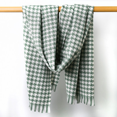 Νέο μοντέλο καρό κασκόλ για γυναίκες