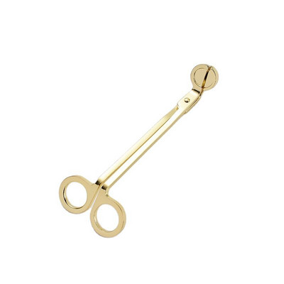 18 cm žvakių dagties žirklės, nerūdijančio plieno žvakių žirklės, apdailinės dagties pjaustyklės, apvalios galvos žvakės šerdies žirklės rankų darbo įrankiai