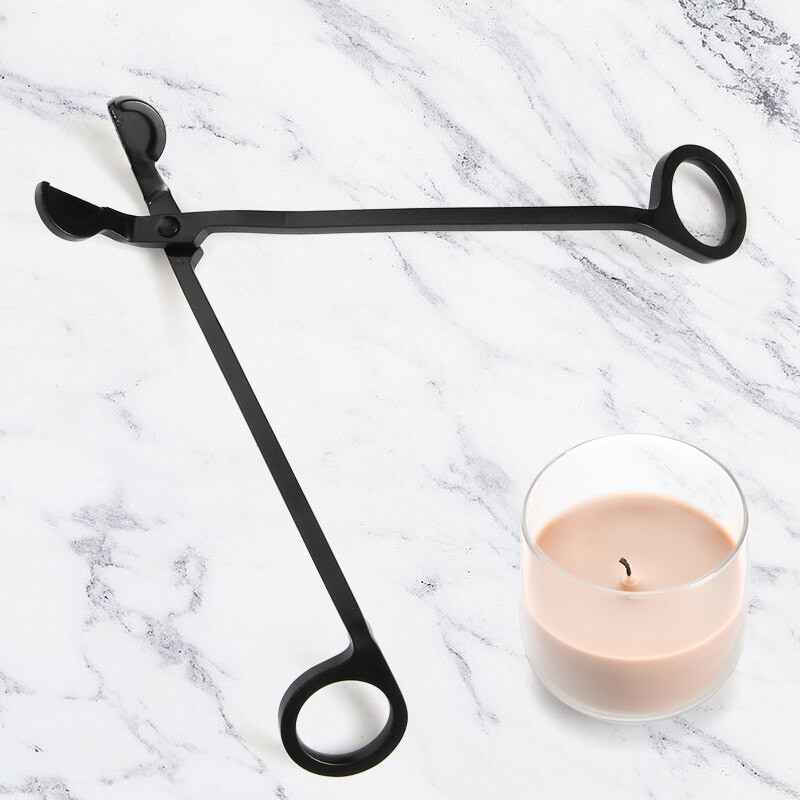 18 cm žvakių dagties žirklės, nerūdijančio plieno žvakių žirklės, apdailinės dagties pjaustyklės, apvalios galvos žvakės šerdies žirklės rankų darbo įrankiai