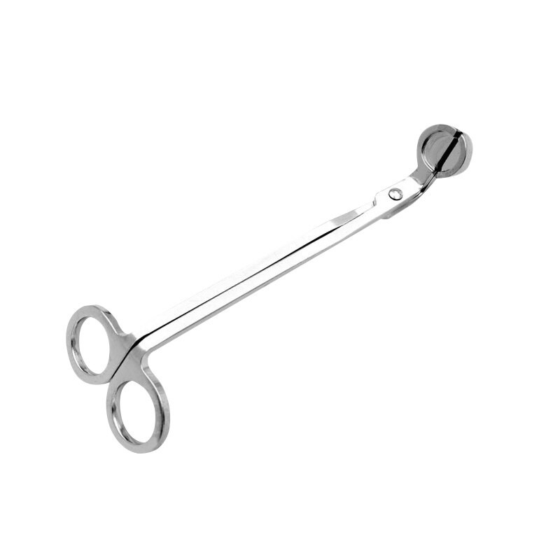 18 cm žvakių dagties žirklės, nerūdijančio plieno žvakių žirklės, apdailinės dagties pjaustyklės, apvalios galvos žvakės šerdies žirklės rankų darbo įrankiai