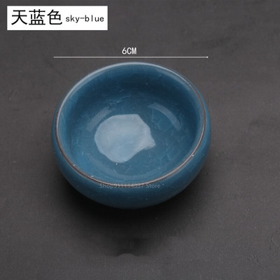 1 tk jääpragune värviline keraamiline küünlakonteiner ümmargune DIY küünla valmistamise komplekt, maiustuste hoiukarp kingituste jaoks vürtsid tindipurgid