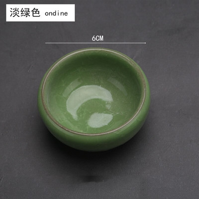 1 tk jääpragune värviline keraamiline küünlakonteiner ümmargune DIY küünla valmistamise komplekt, maiustuste hoiukarp kingituste jaoks vürtsid tindipurgid