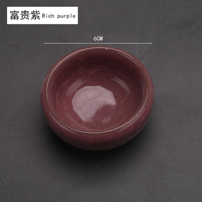 1 tk jääpragune värviline keraamiline küünlakonteiner ümmargune DIY küünla valmistamise komplekt, maiustuste hoiukarp kingituste jaoks vürtsid tindipurgid