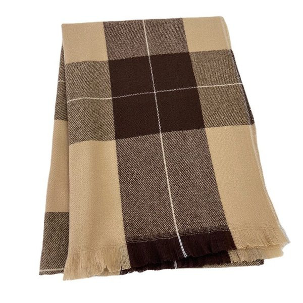 Καρό γυναικείο χειμωνιάτικο κασκόλ - ρετρό μοντέλο