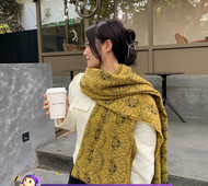 Νέο μοντέλο γυναικείο χειμωνιάτικο κασκόλ σε τρία χρώματα