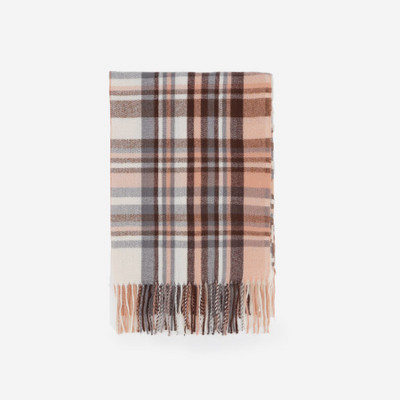 Μοντέρνο γυναικείο χειμωνιάτικο κασκόλ - με κρόσσια