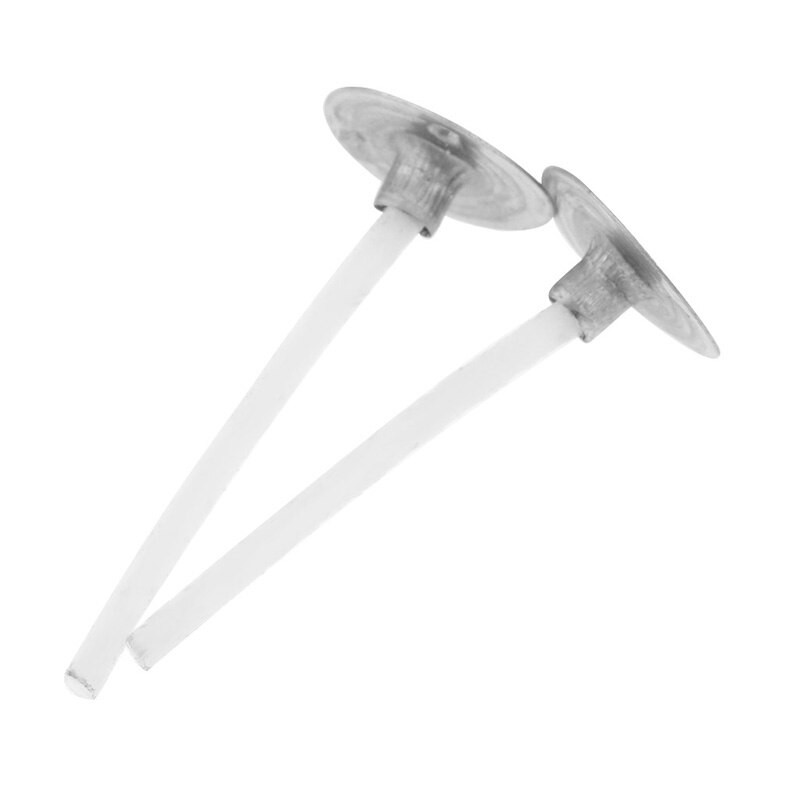 100Pcs Candle Wax Wick Sustainer Cores Tabs Φιλικό προς το περιβάλλον Candle Making Pure Cotton Wicks Αξεσουάρ κεριών 9 / 15 / 20cm