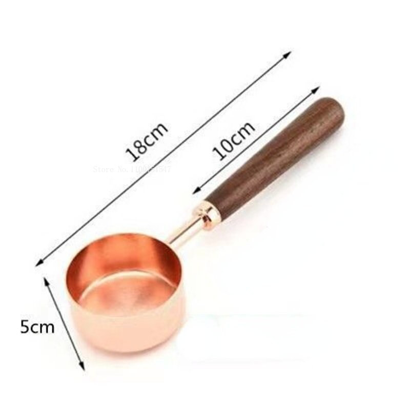 Κουτάλι με λαβή καρυδιάς Fire Seal Εγχειρίδιο DIY Φάκελος Λογαριασμού Παρακαλώ Προσκαλέστε Κερί στεγανοποίησης Κόκκος Fire Paint Heat Melt Spoon